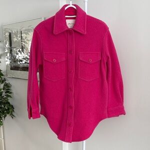 Wilfred Free Fuchsia Shirt Jacket